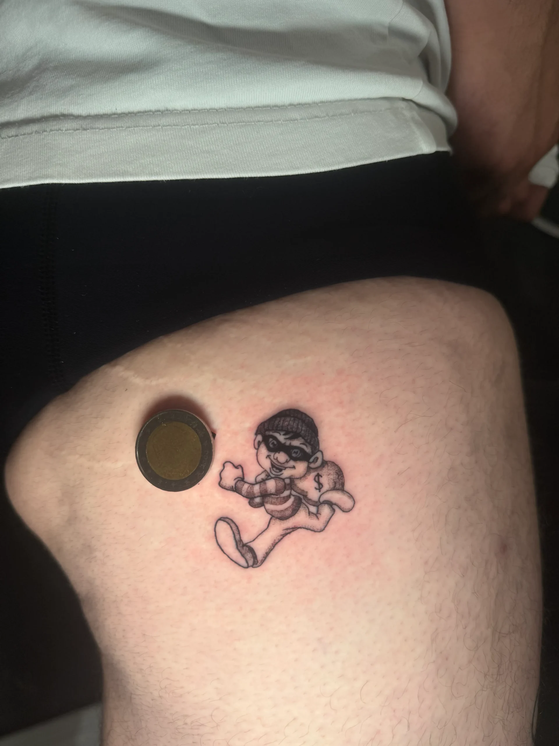 Microrealism Thief Tattoo