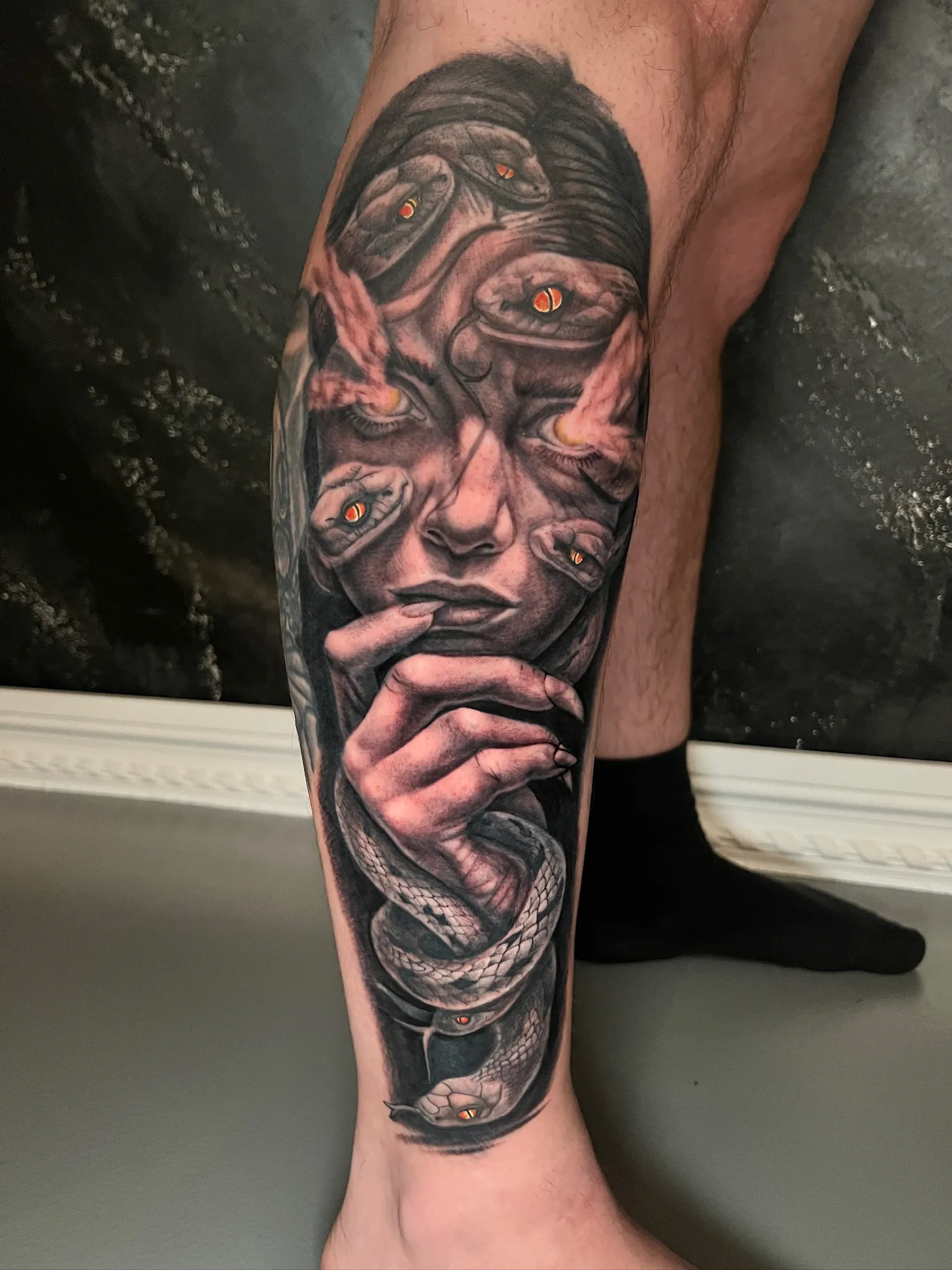 Realism Leg Tattoo II